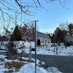 Damaged Sign at 52 Fardon St