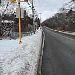 Unshoveled Sidewalk at 169 Nashua Rd, North Billerica