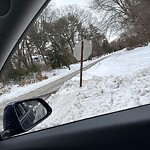 Damaged Sign at 2–10 Fawn Ln