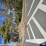 Unshoveled Sidewalk at Heritage Rd