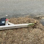 Plow Damage at 11 Donna Rd, North Billerica