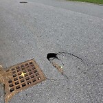 Pothole at 5 Acre Rd