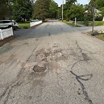 Pothole at 5 Governor Endicott Rd