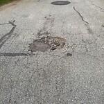 Pothole at 8 Governor Endicott Rd