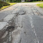 Pothole at 29 Governor Peabody Rd