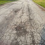 Pothole at 36 Governor Hutchinson Rd