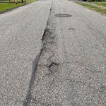 Pothole at 8 Governor Peabody Rd