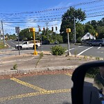 Sidewalk Obstruction at 609 Boston Rd