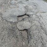 Pothole at 2 Gage St