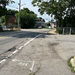 Pothole at 67 Faulkner St, North Billerica