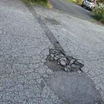 Pothole at 9 Bear Hill Rd