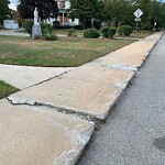 Sidewalk Repair at 47 Talbot Ave, North Billerica