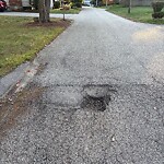 Pothole at 19 Mc Ginness Way