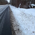 Unshoveled Sidewalk at 151 Nashua Rd, North Billerica