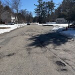 Pothole at 12 Governor Hutchinson Rd