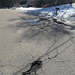 Pothole at 24 Governor Hutchinson Rd