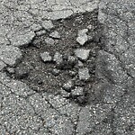 Pothole at 2 Ricca Farm Rd, North Billerica