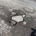 Pothole at 31 Stewart St