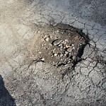 Pothole at 25 Bellflower Rd