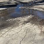 Pothole at 4 Clinton St