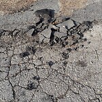 Pothole at 7 Carson St