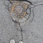 Pothole at 41 Whittier Rd